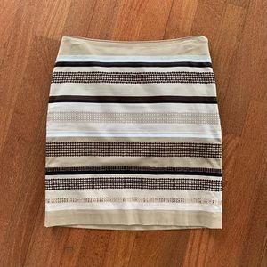 White House Black Market sequined skirt